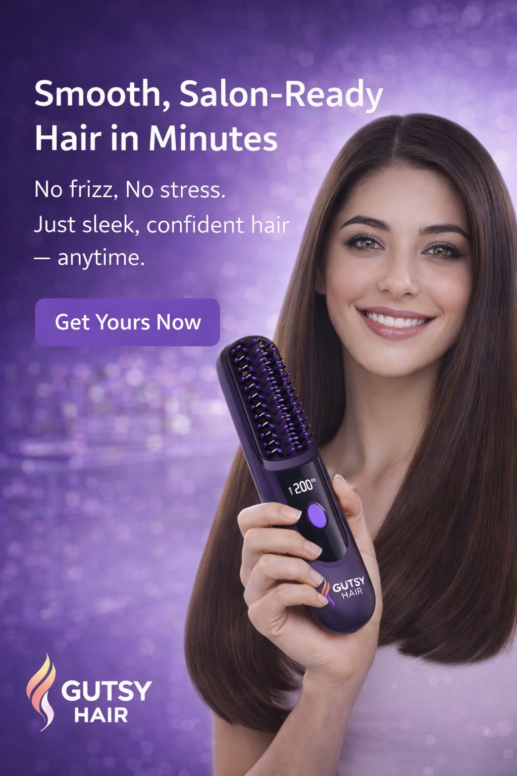 Gutsy Hair Straightening Brush